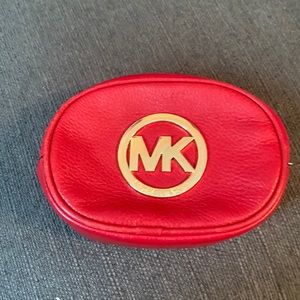Michael lord makeup leather pouch